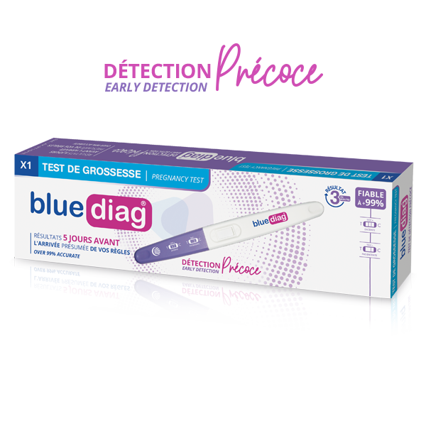 Test de grossesse Précoce Bluediag