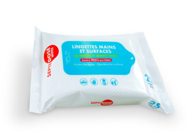 Sachet lingettes SEPTIDOSE Wipes®