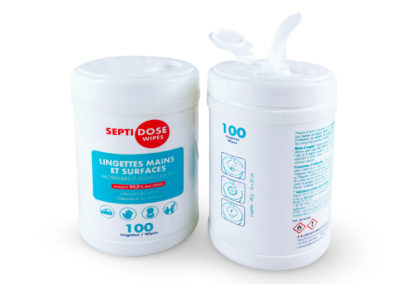 Tube Box lingettes SEPTIDOSE Wipes®