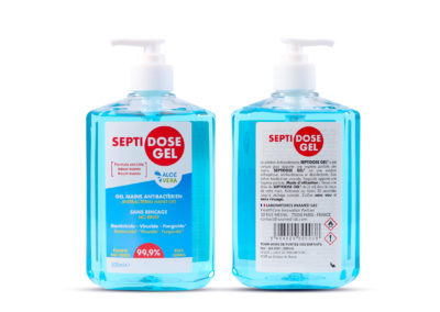 Gel mains antibactérien 500 ml SEPTIDOSE GEL®