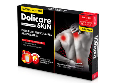 Patch chauffant Dolicare Skin multizone 10x13 cm